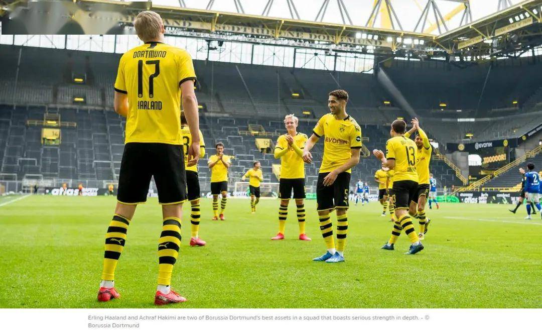  多特蒙德绝杀柏林赫塔 哈兰德补时建功  